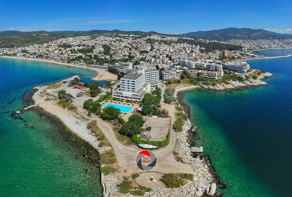 Apartments Anna Deluxe Kavála ภายนอก รูปภาพ